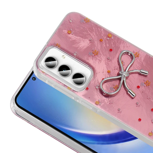 Zore Galaxy ile uyumlu A55 Kılıf Kamera Korumalı Figürlü Ponti Silikon Kapak - 3