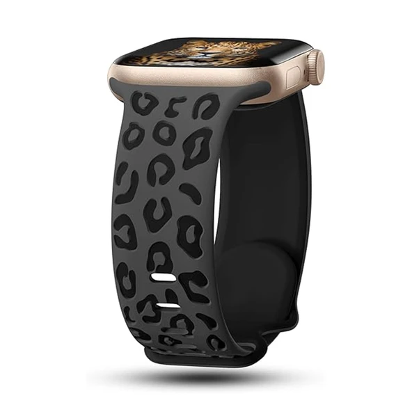 Apple Watch 7 41mm Zore KRD-140 Silikon Kordon Strap Kayış - 12