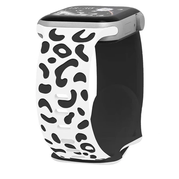 Apple Watch 10 46mm Zore KRD-140 Silikon Kordon Strap Kayış - 2