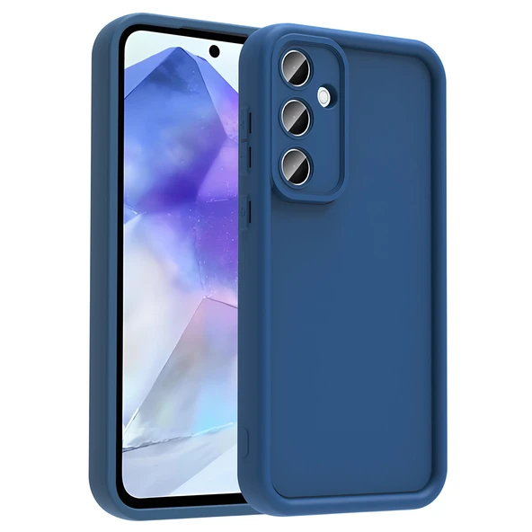 Zore Galaxy ile uyumlu A56 Kılıf Kamera Korumalı Ananas Kapak - 11