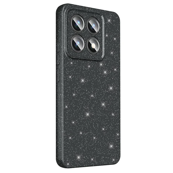 Zore Xiaomi ile uyumlu 14T Pro Kılıf Kamera Korumalı Simli Lüks Koton Kapak - 2