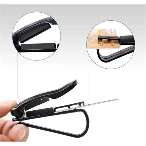 CEYLAN ADAM  Güneşliğe Uygun Mini Gözlük Tutucu - Resim 2