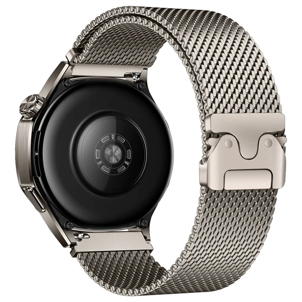 Xiaomi Amazfit Pace Zore KRD-25 22mm Metal Hasır Kordon - 4