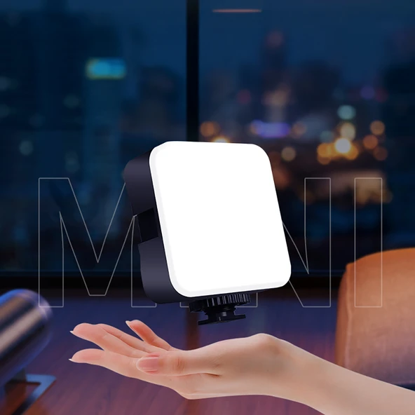 Zore GZ49S RGB Light Işıklı Telefon Tutucu Ring Light - 5