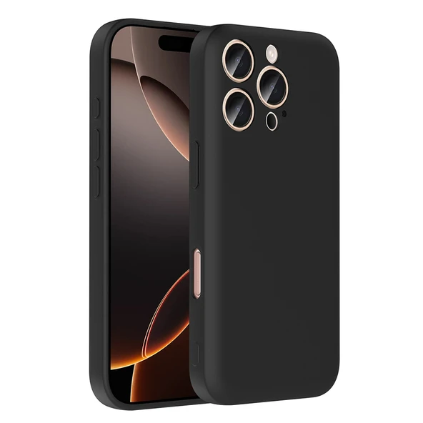 Zore Apple ile uyumlu iPhone 16 Pro Kılıf Kamera Korumalı Kartlık Hazneli Vitra Kapak - 11