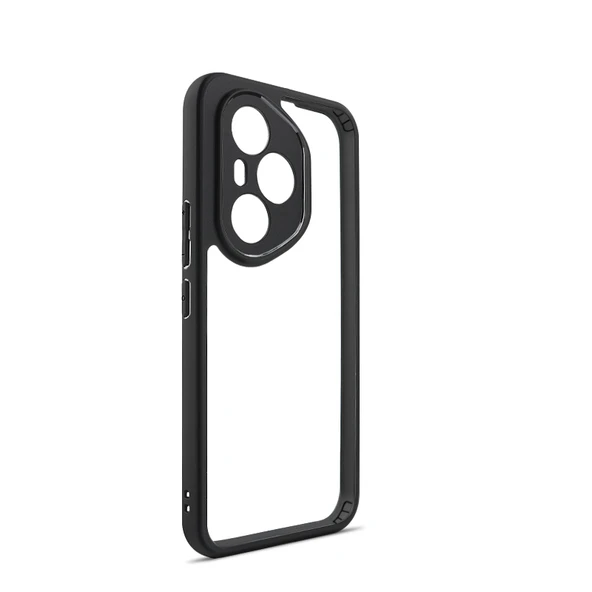 Zore Honor 400 Pro Kılıf Kamera Korumalı Şeffaf Arka Yüzey New Roll Kapak - 3