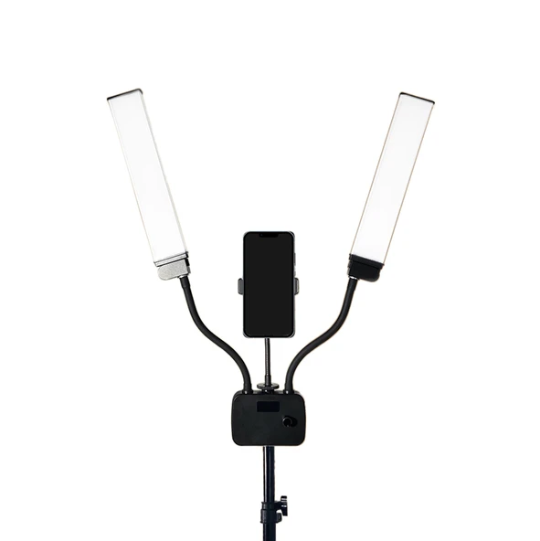 Zore AL45X Işıklı Telefon Tutucu Ring Light - 2