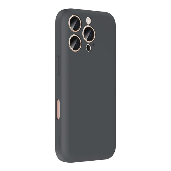 Zore Apple ile uyumlu iPhone 16 Pro Kılıf Kamera Korumalı Kartlık Hazneli Vitra Kapak - 8