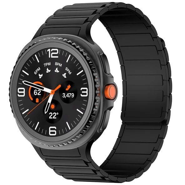 Zore Galaxy ile uyumlu Watch 8 KRD-146 Silikon Kordon Strap Kayış - 3