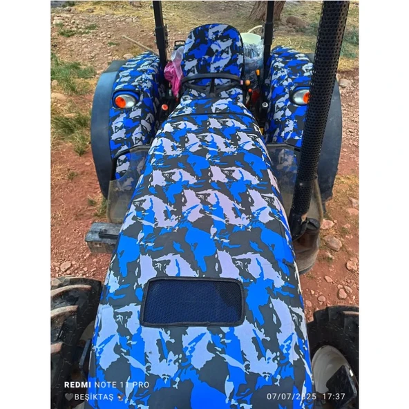 New Holland T 480-T 540 ve T 580 Traktör Kılıfı Branda - Resim 9