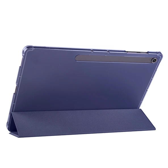 Zore Galaxy ile uyumlu Tab S10 FE Plus Smart Cover Kalem Bölmeli Standlı 1-1 Kılıf - Resim 10