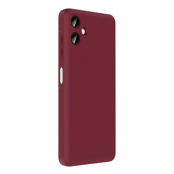 Zore Galaxy ile uyumlu A06 Kılıf Kamera Korumalı Kartlık Hazneli Vitra Kapak - 12