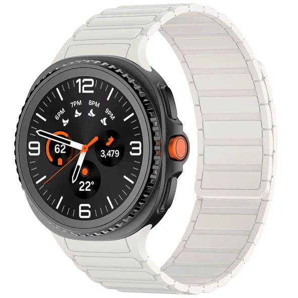 Zore Galaxy ile uyumlu Watch 8 KRD-146 Silikon Kordon Strap Kayış - 11