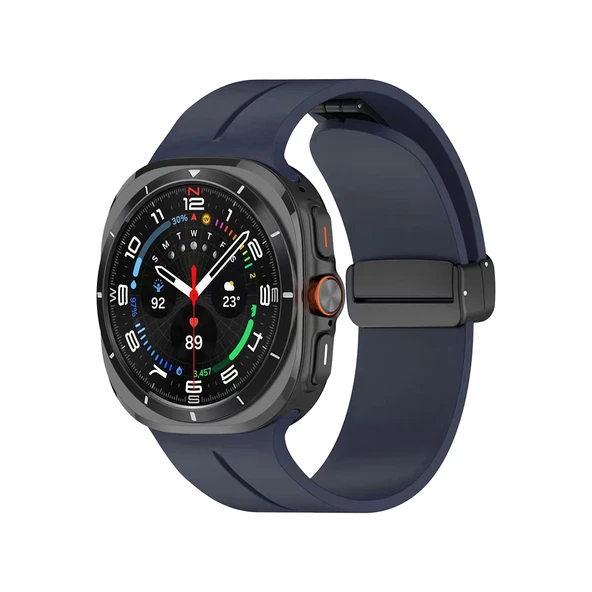 Galaxy Watch 8 44mm KRD-84 22mm Silikon Kordon - Resim 7