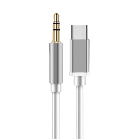 Zore JH-030 Type-C to 3.5mm Aux Çevirici Ses Adaptörü - 3