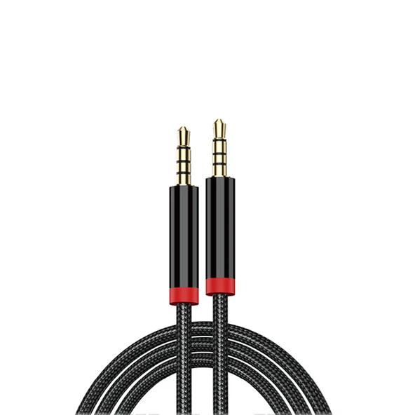 Zore AU-708 Örgü Tasarımlı Aux Audio Kablo 3.5mm 3m - Resim 6