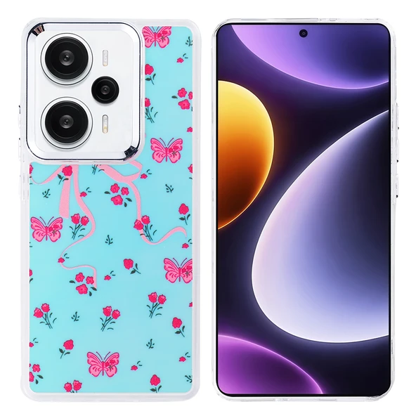 Zore Xiaomi ile uyumlu Redmi Note 13 Pro 4G Kılıf Airbag Tasarımlı Hadra Kapak - 3