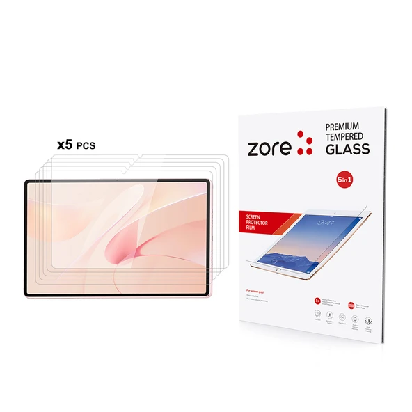 Zore Huawei ile uyumlu MatePad 12X 5in1 Tablet Temperli Cam Ekran Koruyucu - 2