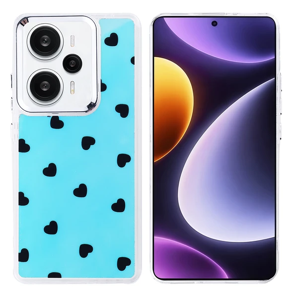 Zore Xiaomi ile uyumlu Redmi Note 13 Pro 4G Kılıf Airbag Tasarımlı Hadra Kapak