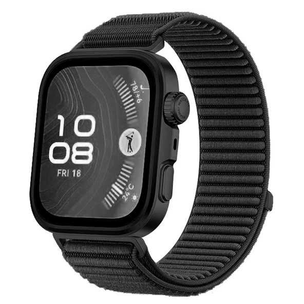 Zore Huawei ile uyumlu Watch Fit 4 KRD-144 Hasır Kordon - 11