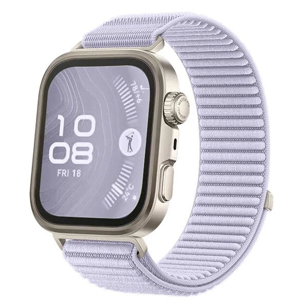 Zore Huawei ile uyumlu Watch Fit 4 KRD-144 Hasır Kordon - 7
