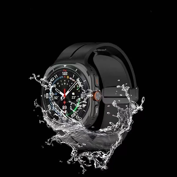 Galaxy Watch 8 44mm KRD-84 22mm Silikon Kordon - Resim 4