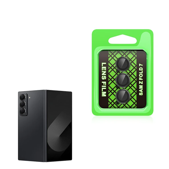 Zore Galaxy ile uyumlu Z Fold 7 CL-07 Kamera Lens Koruyucu - 1