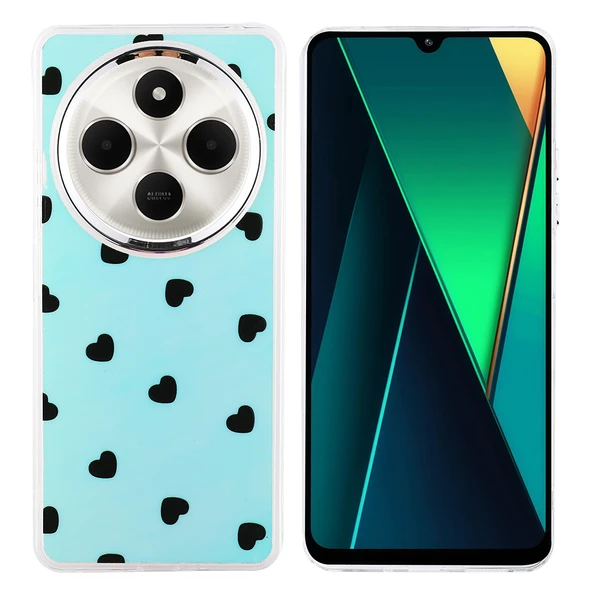 Zore Xiaomi ile uyumlu Redmi 14C 4G Kılıf Airbag Tasarımlı Hadra Kapak - 2