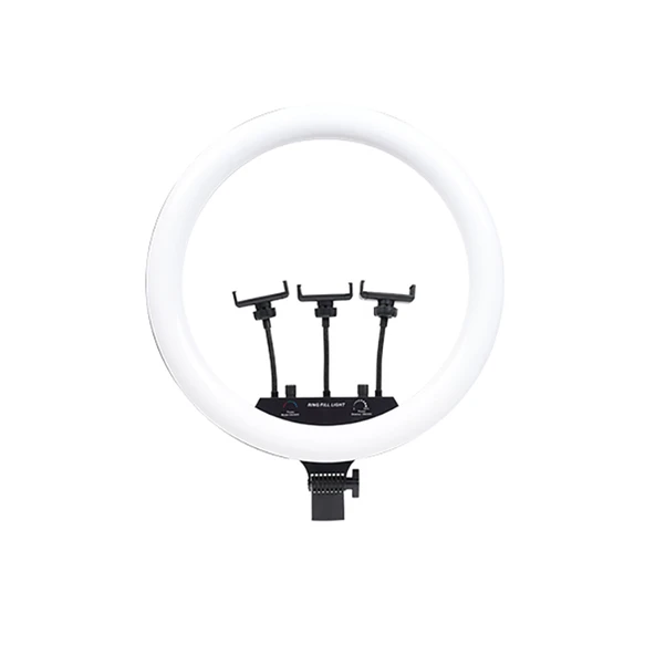 Zore MJ-56 Uzaktan Kumandalı 21 inç Işıklı Telefon Tutucu Ring Light - 1
