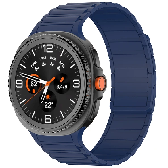 Zore Galaxy ile uyumlu Watch 8 KRD-146 Silikon Kordon Strap Kayış - 5