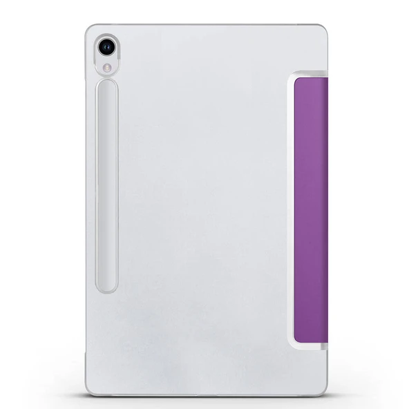 Zore Galaxy ile uyumlu Tab S10 FE Smart Cover Standlı 1-1 Kılıf - Resim 11