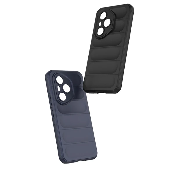 Zore Honor 400 Pro Kılıf Esnek TPU Oyuklu Arka Yüzey Tasarımlı Etnik Silikon Kapak - 3