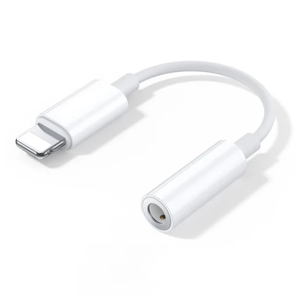 Zore AC-04 Lightning to 3.5mm Aux Çevirici Ses Adaptörü - 1