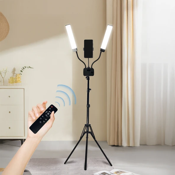 Zore AL45X Işıklı Telefon Tutucu Ring Light - 3