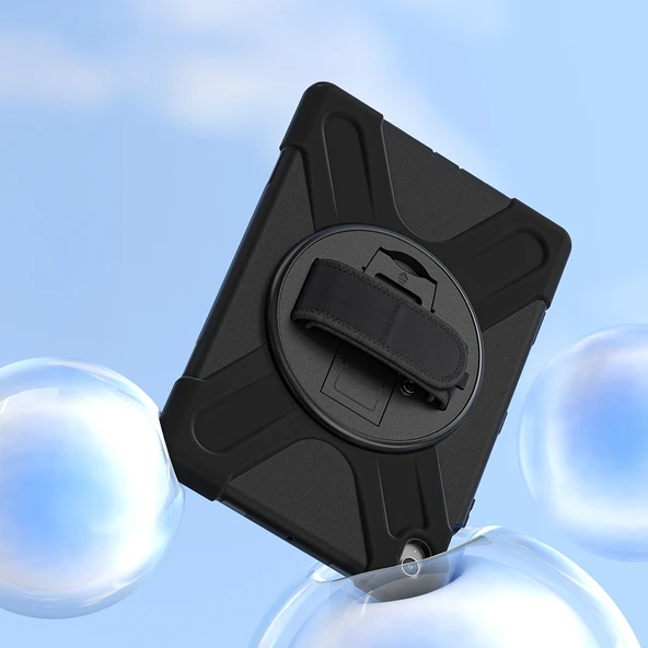 Zore Galaxy ile uyumlu Tab S10 FE Plus Defender Tablet Silikon - 9