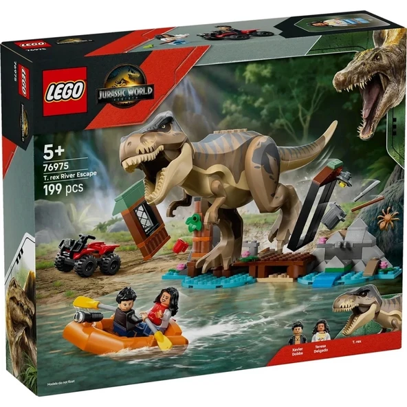 CEYLAN ADAM  LEGO Trex Kaçış Macerası 76975 - Resim 2