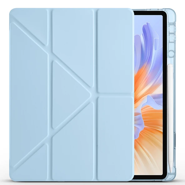Zore Honor Pad GT Kılıf Tri Folding Kalem Bölmeli Standlı Kılıf - 9