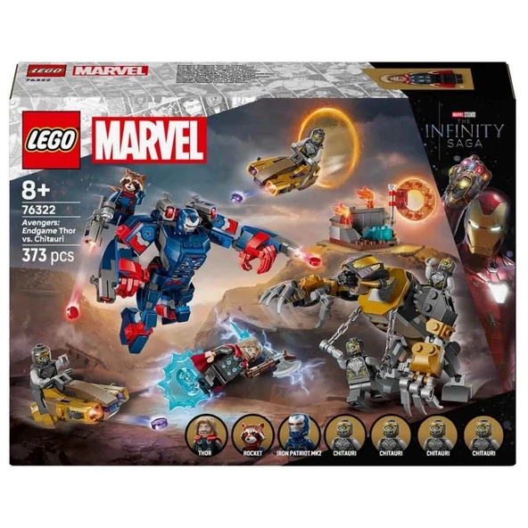 CEYLAN ADAM  LEGO Marvel Avengers: Endgame Thor, Chitauri'ye Karşı 76322 - Resim 3