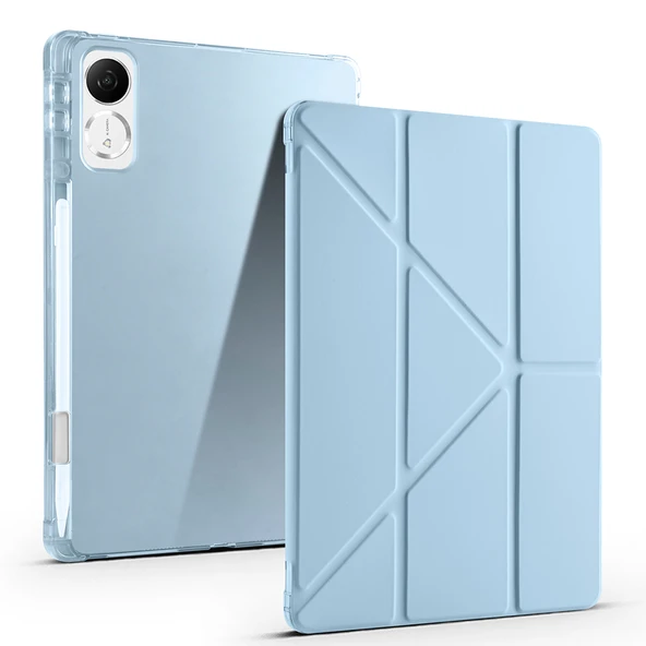 Zore Honor Pad V9 Kılıf Tri Folding Kalem Bölmeli Standlı Kılıf - Resim 8