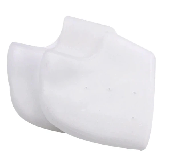 CEYLAN ADAM  Silikon Topuk Çorabı Beyaz Renk - Resim 2