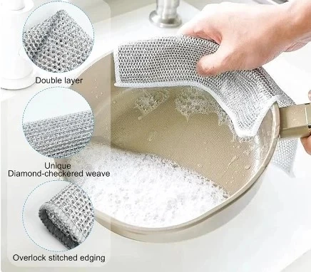 CEYLAN ADAM  Çok Amaçlı Sihirli Tel Temizlik Bezi - Resim 4