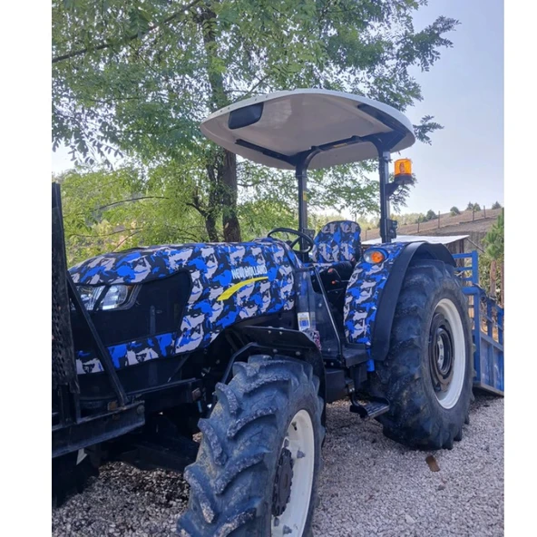 New Holland TT 50-TT 55 ve TT 65 Bahçe Tipi Traktör Branda ve Koltuk Kılıfı Seti - 7