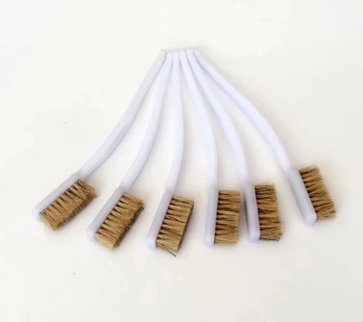 CEYLAN ADAM  Çok Amaçlı Detay Temizlik Fırçası Beyaz Saplı - Resim 3