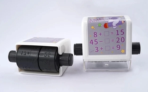 CEYLAN ADAM  Matematik İşlem Rulosu  Boşluk Doldurmalı Set - Resim 4