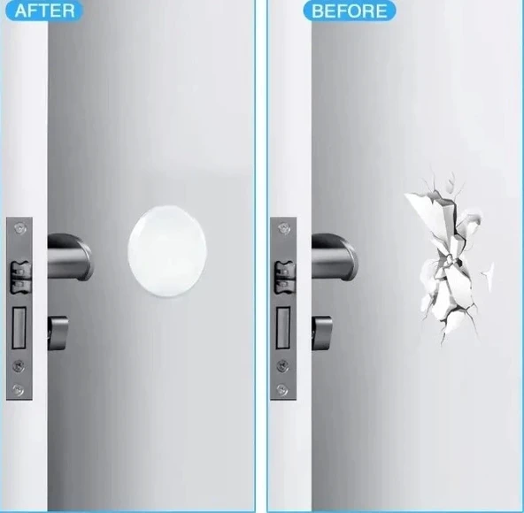 CEYLAN ADAM  Şeffaf  Silikon Mobilya ve Kapı Durdurucu Darbe Pedi 6 lı - Resim 5