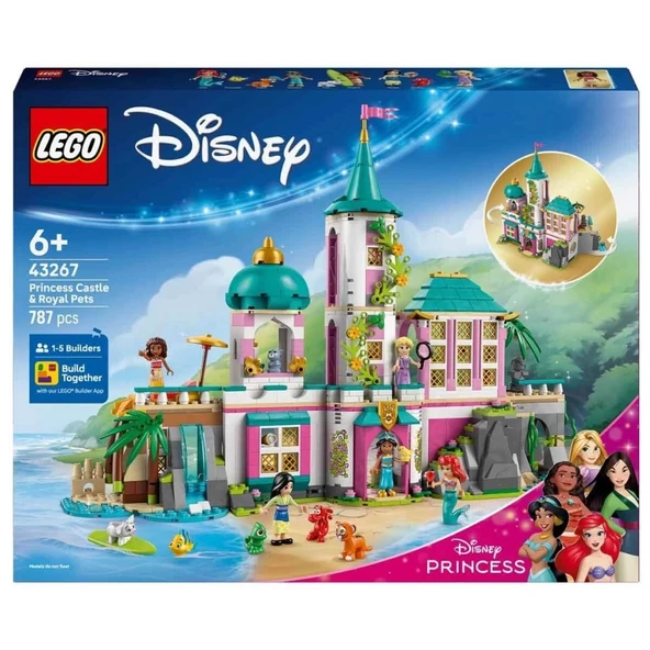 CEYLAN ADAM  LEGO Disney Prenses Şatosu ve Kraliyet Hayvanları 43267 - Resim 4