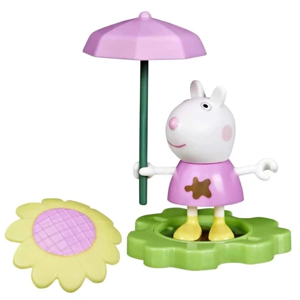 CEYLAN ADAM  G0495 Peppa Pig Muddy Puddle Arkadaşlar Tekli Figür +3 yaş - 5