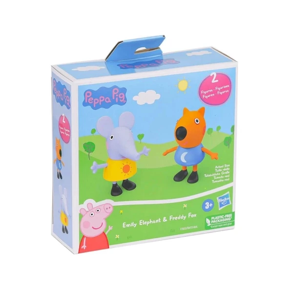 CEYLAN ADAM  F6413 Peppa Pig Peppanın En İyi Arkadaşları Oyun Seti +3 yaş ürün görseli 1