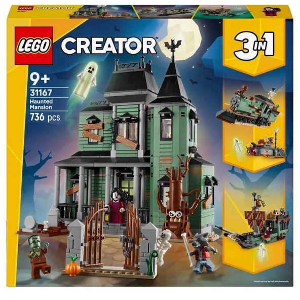 CEYLAN ADAM  LEGO Creator 3'ü 1 Arada Hayaletli Köşk 31167 - 4