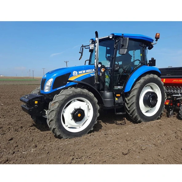 New Holland TD 75-90-100 ve 110 Bluemaster Traktör Branda ve Koltuk Kılıfı Seti - 7
